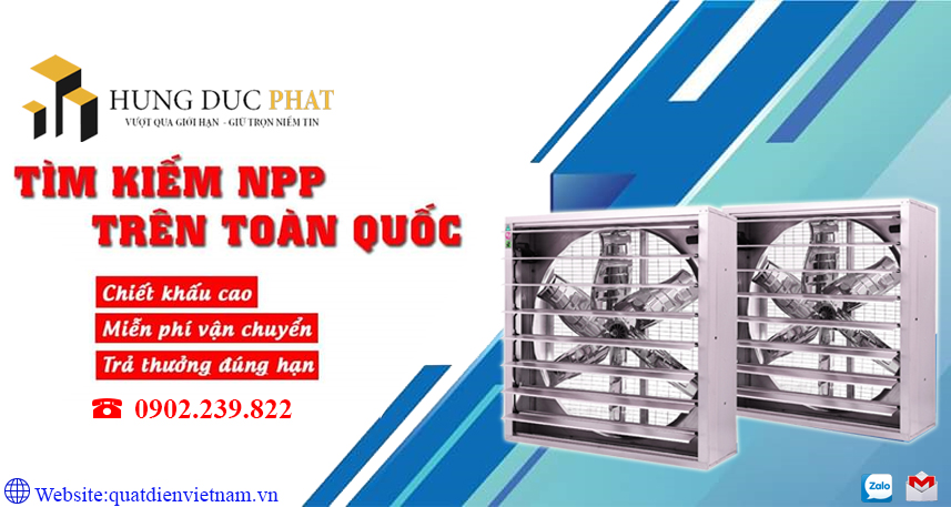 Nhà cung cấp quạt công nghiệp hàng đầu Việt Nam